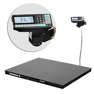 Весы платформенные с печатью этикеток 4D-PM-20/15_RP