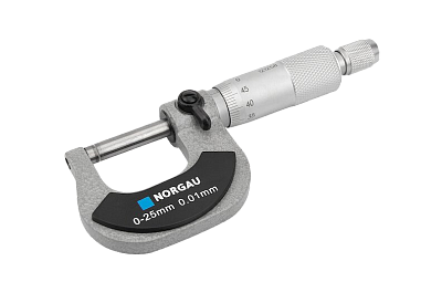 Микрометр гладкий (0-25 мм) NORGAU 041 001 025